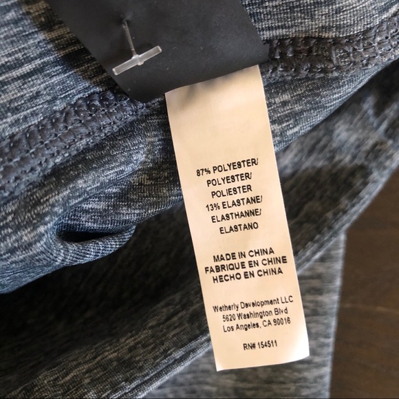 Electric Yoga Mesh Inset Slim Leggings Size L NWT - Picture 4 of 4